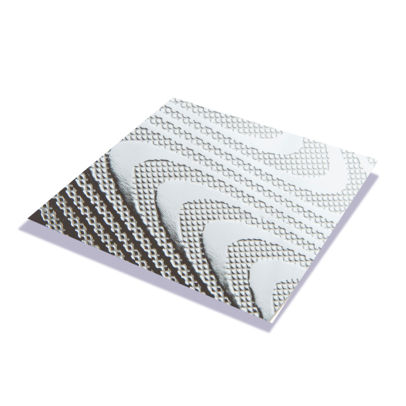 430 Embossed Stainless Steel Plate