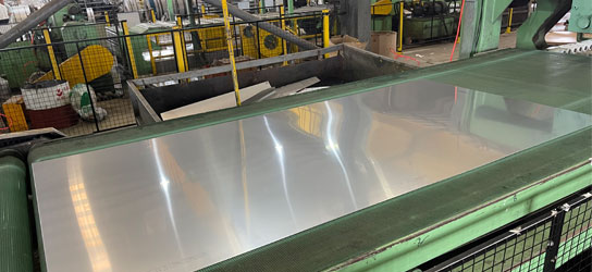 Surface roughness of stainless steel